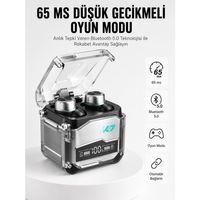 Kulaklığı Yeni Mekanik Kablosuz Kulaklık İos Android Uyumlu