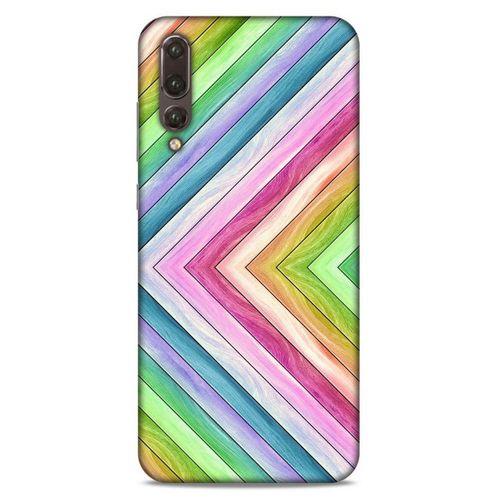Lopard Huawei P20 Pro Uyumlu Kılıf Wood'X (41) Tank Kılıf Baskılı
