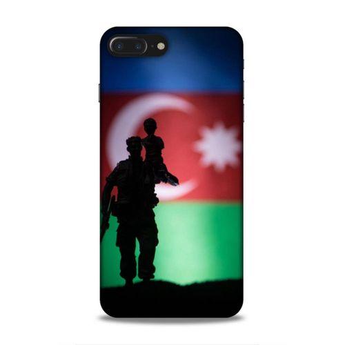 Apple Iphone 7 Plus Uyumlu Kılıf Azarbaijan (14) Lansman Kılıf Asker Bayrak