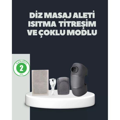 Isıtmalı Titreşimli Diz Masaj Cihazı 3d Rezonans Teknolojili