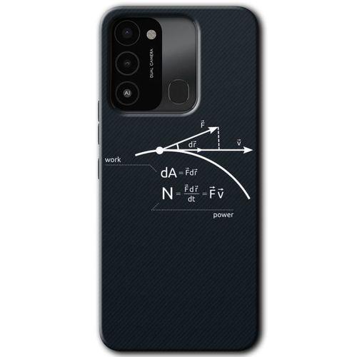 Tecno Spark 8C Kılıf HD Desen Baskılı Arka Kapak - Work Formül