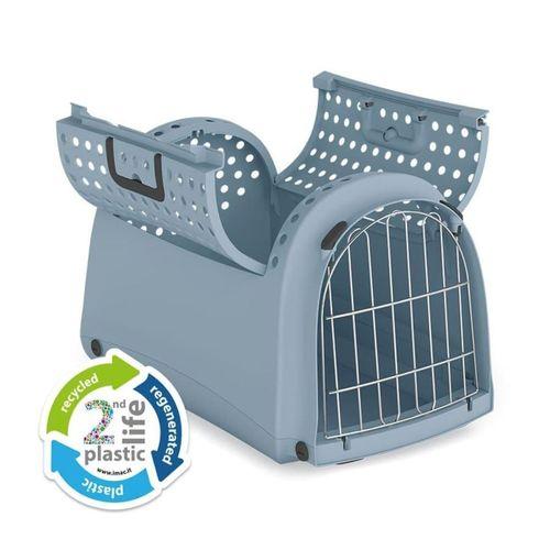 Imac Lınus Cabrıo 2nd Lıfe Üstü Açılır Evcil Hayvan Taşıma Çantası Mavi 52,5x32x34,5cm