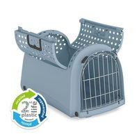 Imac Lınus Cabrıo 2nd Lıfe Üstü Açılır Evcil Hayvan Taşıma Çantası Mavi 52,5x32x34,5cm