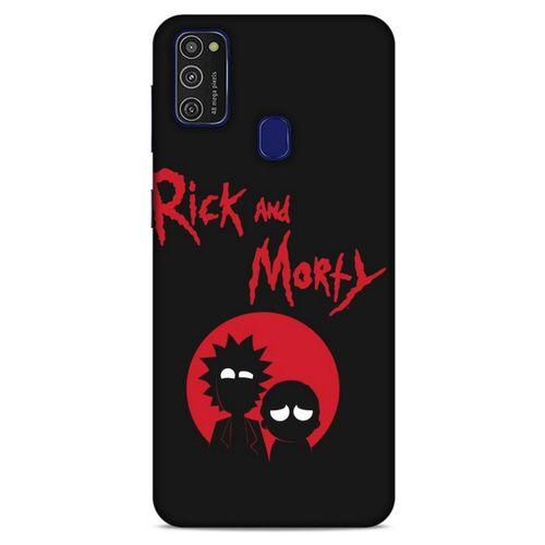 Samsung Galaxy M21 Uyumlu Kılıf Rick And Morty (17) Tasarım Kılıf Principal Gene