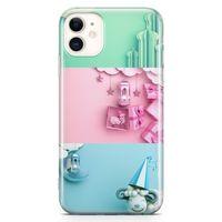 Apple iPhone 11 Kılıf Duvar Süsleri Arka Kapak Koruma Desenli Full Koruyucu