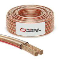 PowerMaster PM-431 2X2.50 Şeffaf Kodlu 100 Metre Bakır Cu Hoparlör Kablosu
