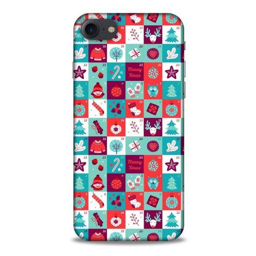 Yılbaşı Süsleri 08 Apple Iphone 8 Kılıf Silikon Kapak