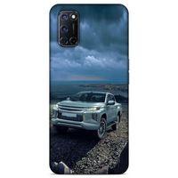 Lopard Oppo A72 Uyumlu Kılıf PickUpX (37) Silicone Cover Açık Mavi