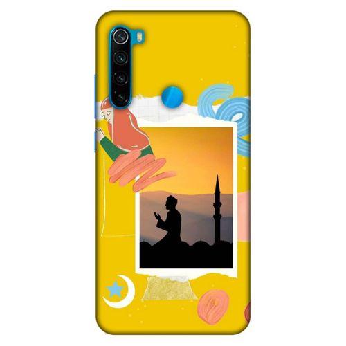 Lopard Xiaomi Redmi Note 8 Uyumlu Kılıf Ramazan (16) Desenli Kalın Kılıf