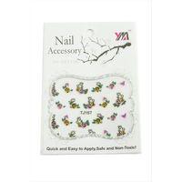 Gül Tırnak Aksesuarı Tattoo Sticker