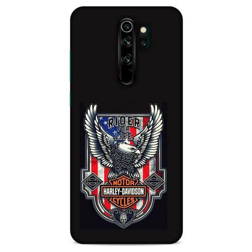 Xiaomi Redmi Note 8 Pro Uyumlu Kılıf Motorsiklet (7) Telefon Kılıfı Harley Davidson