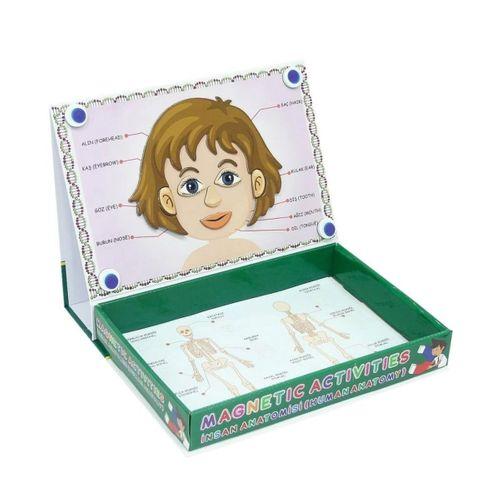Laço Manyetik Aktiviteler – İnsan Anatomisi, 3+ Yaş Eğitici Set