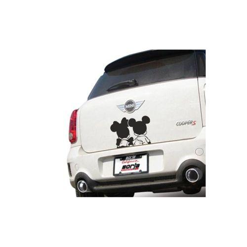 Araç Arkası Micky And Minnie ARAÇ & OTO Sticker 10*7 Cm