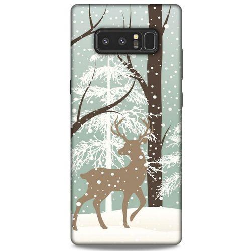 Samsung Galaxy Note 8 Kılıf Snowix (22) Tam Koruma Kılıfı Açık Kahve