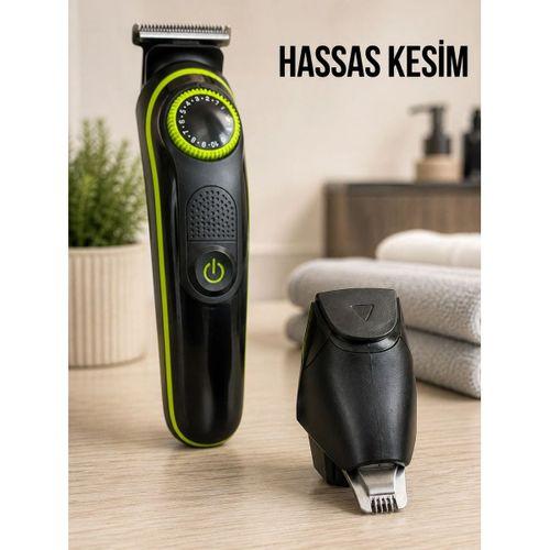 Erkek Bakım Seti 5i 1 Arada 0-10 Mm Ayarlanabilir Çok Fonksiyonlu Tıraş Makinesi