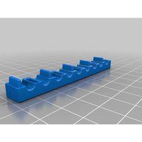 Palet (Donanım Yok) için 9x PTFE Tüp Organizatör Tutucu Klipsi - 5141144