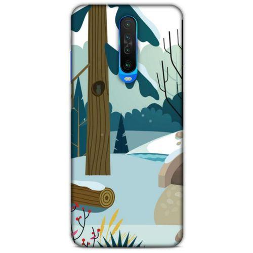 Xiaomi Redmi K30 Kılıf Snowix (17) Tasarım Kılıf Yeşil