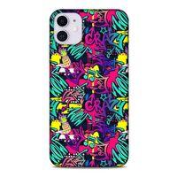 Graffitix (31) Desenli Silikon Kapak Apple Iphone 11 Kılıf