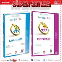 Üç Dört Beş TYT Matematik ve Türkçe Deneme 2 Kitap Set