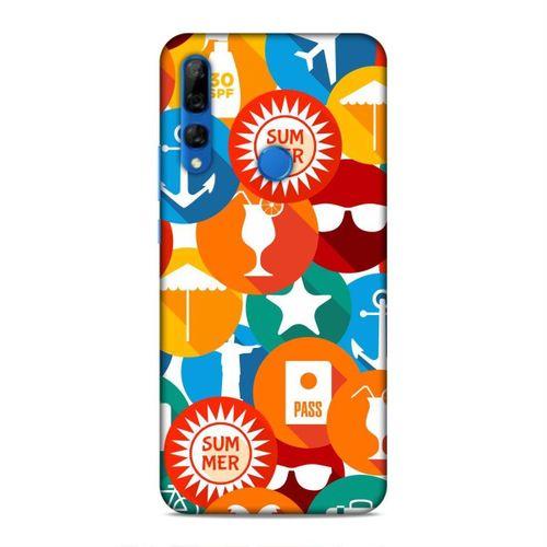 Huawei Y9 Prime 2019 Kılıf Yaz1 Arka Kapak Silikon Koruma Full Koruyucu