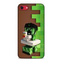 Lopard Apple iPhone SE 2020 Uyumlu Kılıf PiXel (35) Fit Design Kılıf Creeper