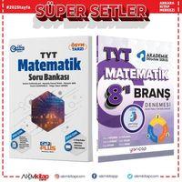 Çap TYT Matematik Soru Bankası ve Yarıçap Deneme Seti 2 Kitap