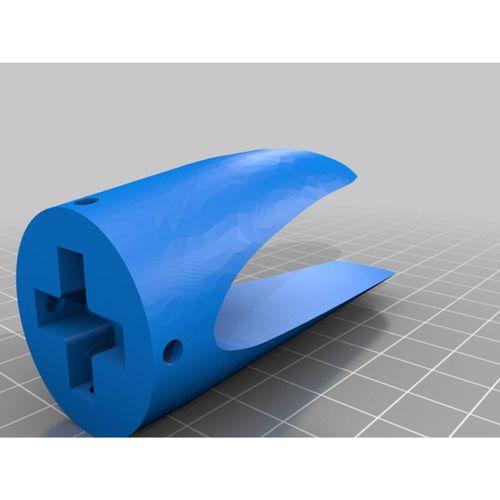 Motor Nacelle Montajı İkili Motor Kurulumu Clark Y Airfoil (Bu ürün Sadece Plastik parçadır - Almadan Önce Soru Sorabilirsiniz)