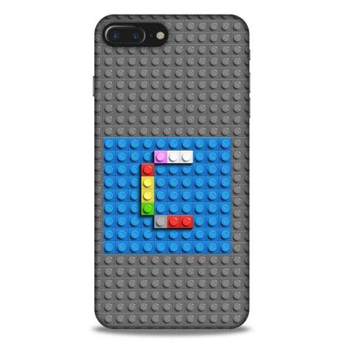 Lopard Apple Iphone 7 Plus Uyumlu Kılıf BloX (13) Silikon Kap C Harfi