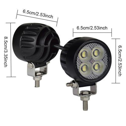 Offroad sis lambası 4 led beyaz 20w 12-30v adet uzun kablosuz / LASS399