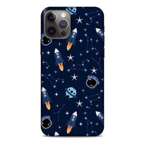 Apple iPhone 13 Pro Uyumlu Kılıf Mavi Delisi (22) Tam Koruma Kılıfı Astronot