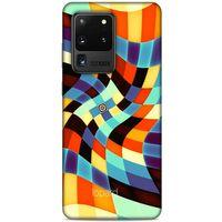 Samsung Galaxy S20 Ultra Kılıf Pastel Renkler (28) Arka Kapak Karışık Renkli