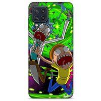Samsung Galaxy M32 Uyumlu Kılıf Rick And Morty (22) Tam Koruma Kılıfı Nancy