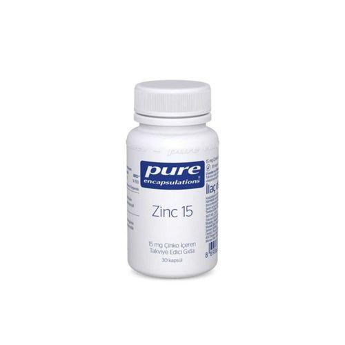 Pure Encapsulations Zinc 15 mg 30 Kapsül