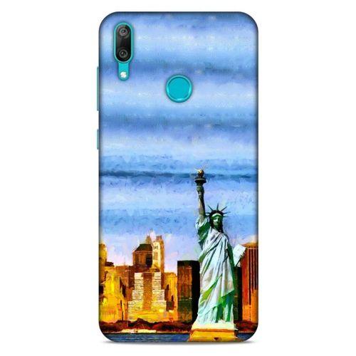 Cityx (48) Huawei Y7 Prime 2019 Kılıf Silikon Kapak Desenli