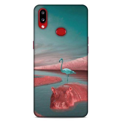 Lopard Samsung Galaxy A10s Uyumlu Kılıf Manipülasyon ☻ (21) Koruyucu Kapak Baskılı