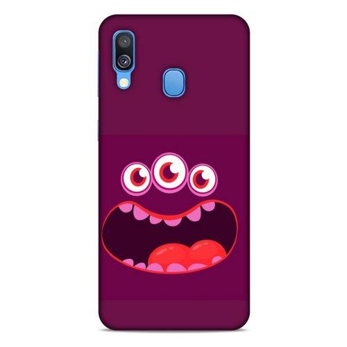 Emojix (97) Samsung Galaxy A40 Kılıf Silikon Kapak Desenli