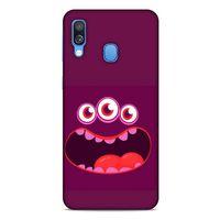 Emojix (97) Samsung Galaxy A40 Kılıf Silikon Kapak Desenli