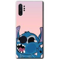Galaxy Note 10 Plus Kılıf HD Desen Baskılı Arka Kapak - Stitch