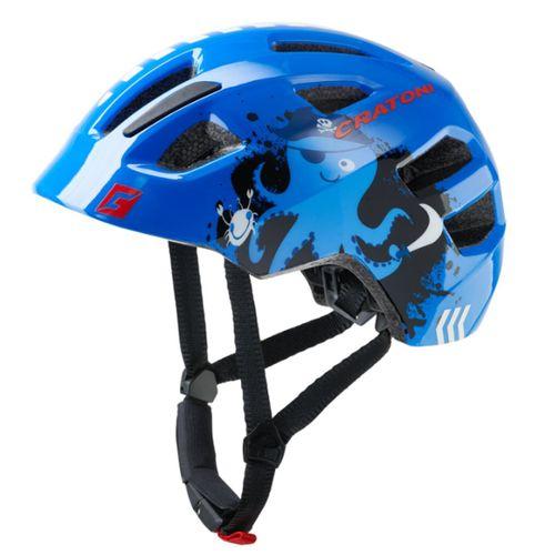 Kask Çocuk Maxster Korsan Parlak Mavi