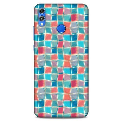 Geometrix 28 Huawei Honor 8x Kılıf Silikon Kapak
