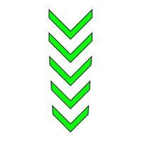 SEVGENT Cg Florasan Yeşil Çamurluk Üst Sticker