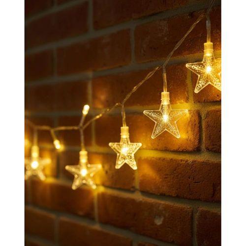 5 Metre Yıldız Led Işık Günışığı Beyaz İç Mekan Dekoratif Aydınlatma