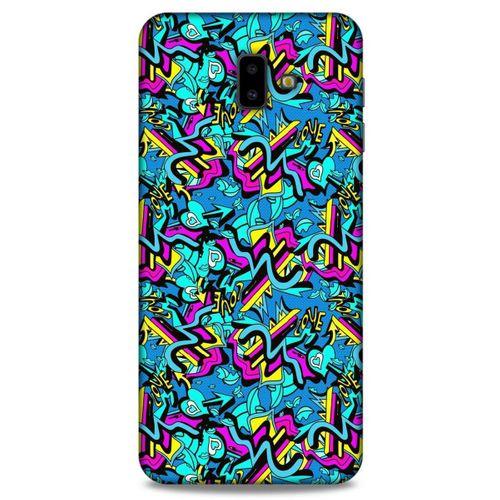 Graffitix (30) Desenli Silikon Kapak Samsung Galaxy J6 Plus Kılıf