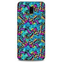 Graffitix (30) Desenli Silikon Kapak Samsung Galaxy J6 Plus Kılıf