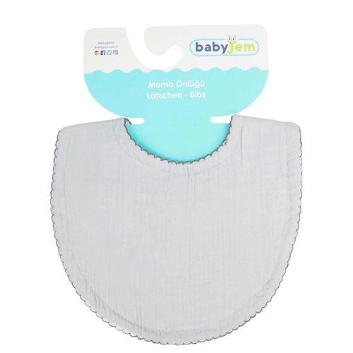 Çocuk Bürümcük Müslin Önlük 811 Gri