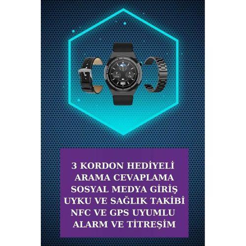 Kulak İçi Kablosuz Bluetooth Kulaklık Ve Nfc Ve Gps Özellikli Akıllı Saat Alarm Ve Titreşim