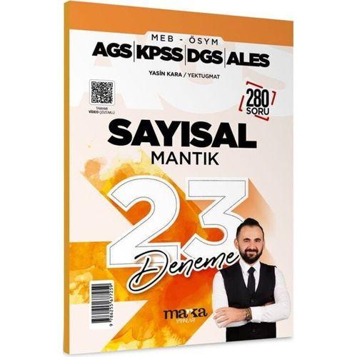 2026 MEB AGS KPSS DGS ALES Sayısal Mantık 23 Deneme Tamamı Video Çözümlü Marka Yayınları