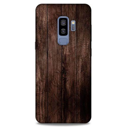 Lopard Samsung Galaxy S9 Plus Uyumlu Kılıf Wood'X (2) Kabı Desenli