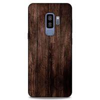 Lopard Samsung Galaxy S9 Plus Uyumlu Kılıf Wood'X (2) Kabı Desenli
