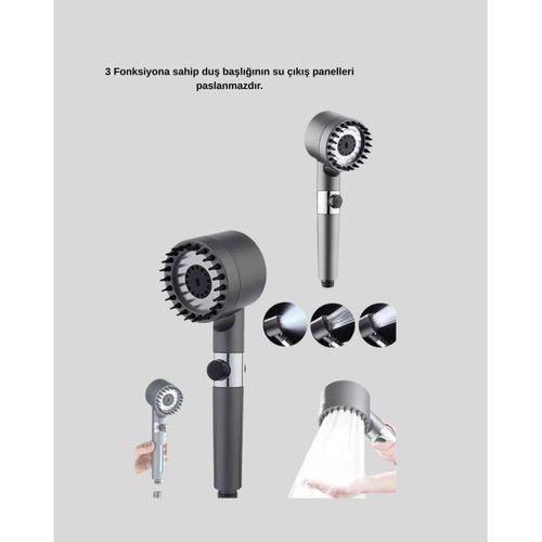 Spa Etkili Masaj Uçlu Duş Başlığı Ergonomik Tasarım